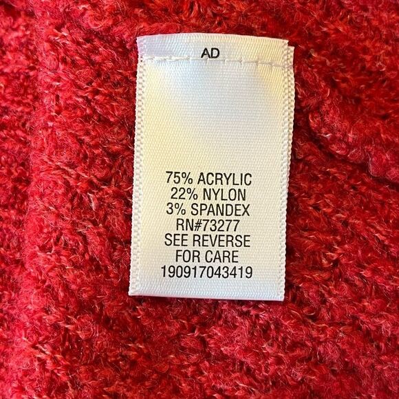 Womens’ Cowl Neck Fuschia Tunic XL - Picture 3 of 3